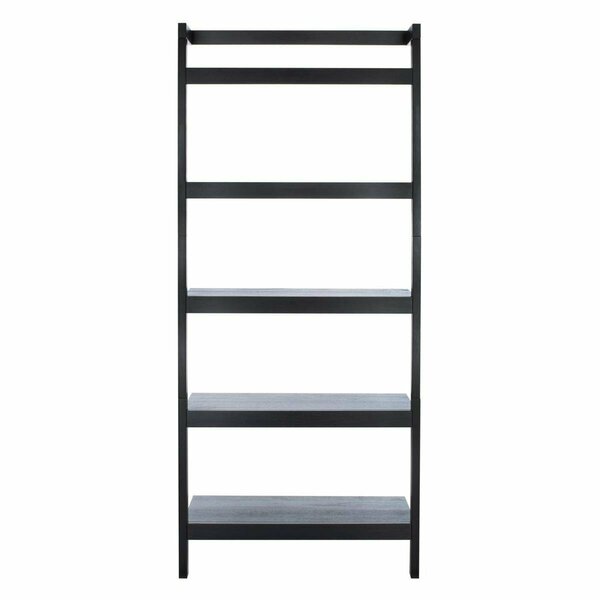 Safavieh Beauregard 5 Tier Leaning Etagere, Black ETG9402D